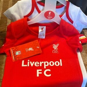 Liverpool FC 2 pack onesies